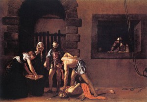 Caravaggio - La Decollazione di San Giovanni Battista
