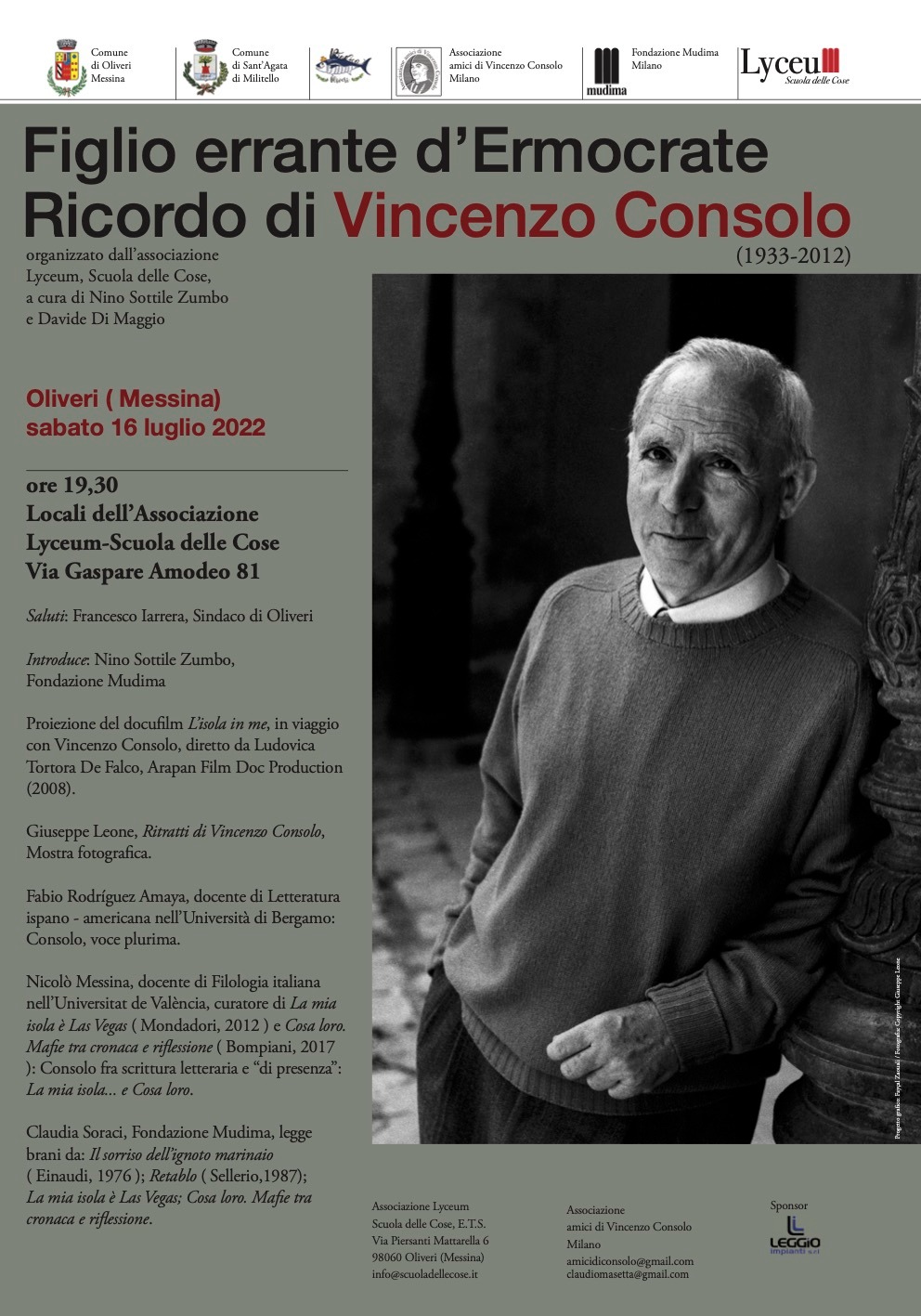 Gianni Turchetta – Vincenzo Consolo